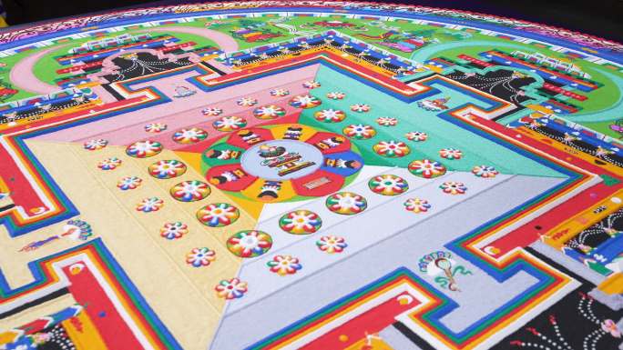 坛城 西藏 绘画 喇嘛 藏传