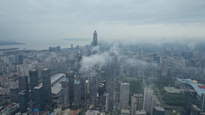 雨后的深圳