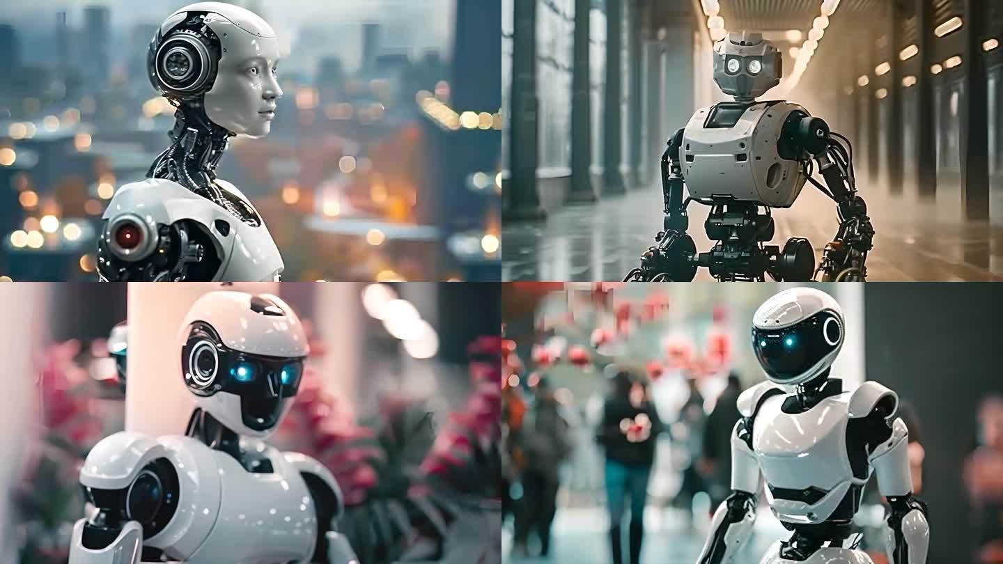 人型人工智能机器人ai素材原创4_1