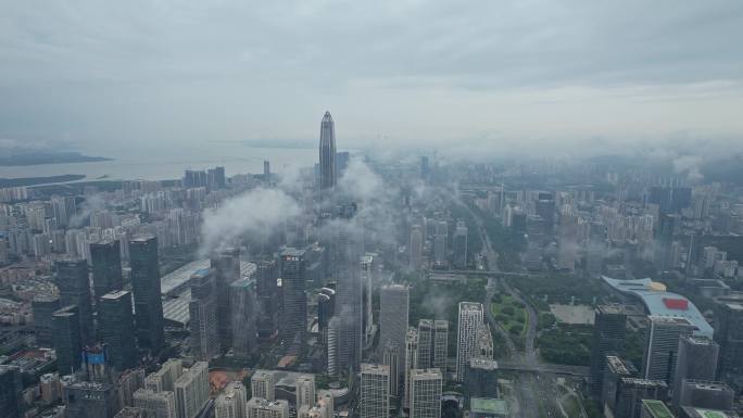 雨后的深圳