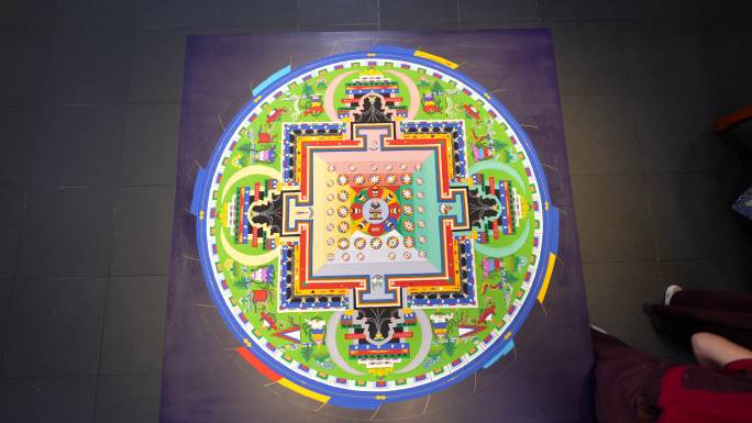 坛城 西藏 藏传 绘画 艺术