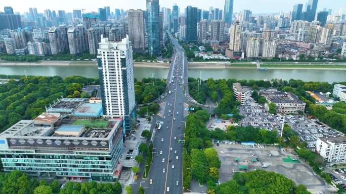 湖北武汉月湖龟山电视塔汉江琴台大剧院风景