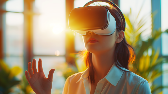 AI虚拟现实智能穿戴VR眼镜元宇宙AR