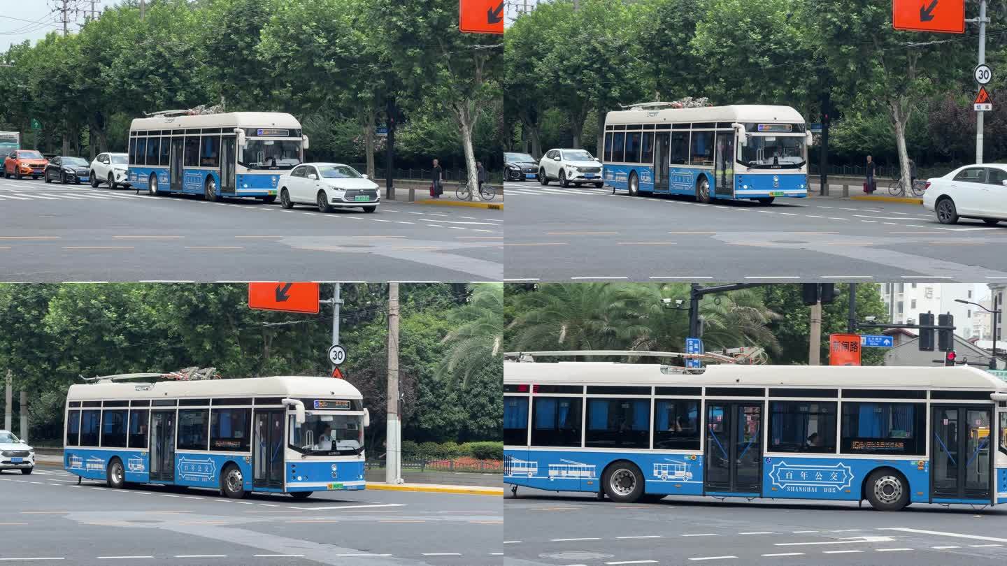 4K原创 上海电车 百年公交 15路