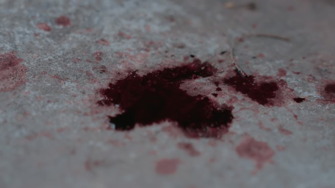 案发现场模拟血渍血迹