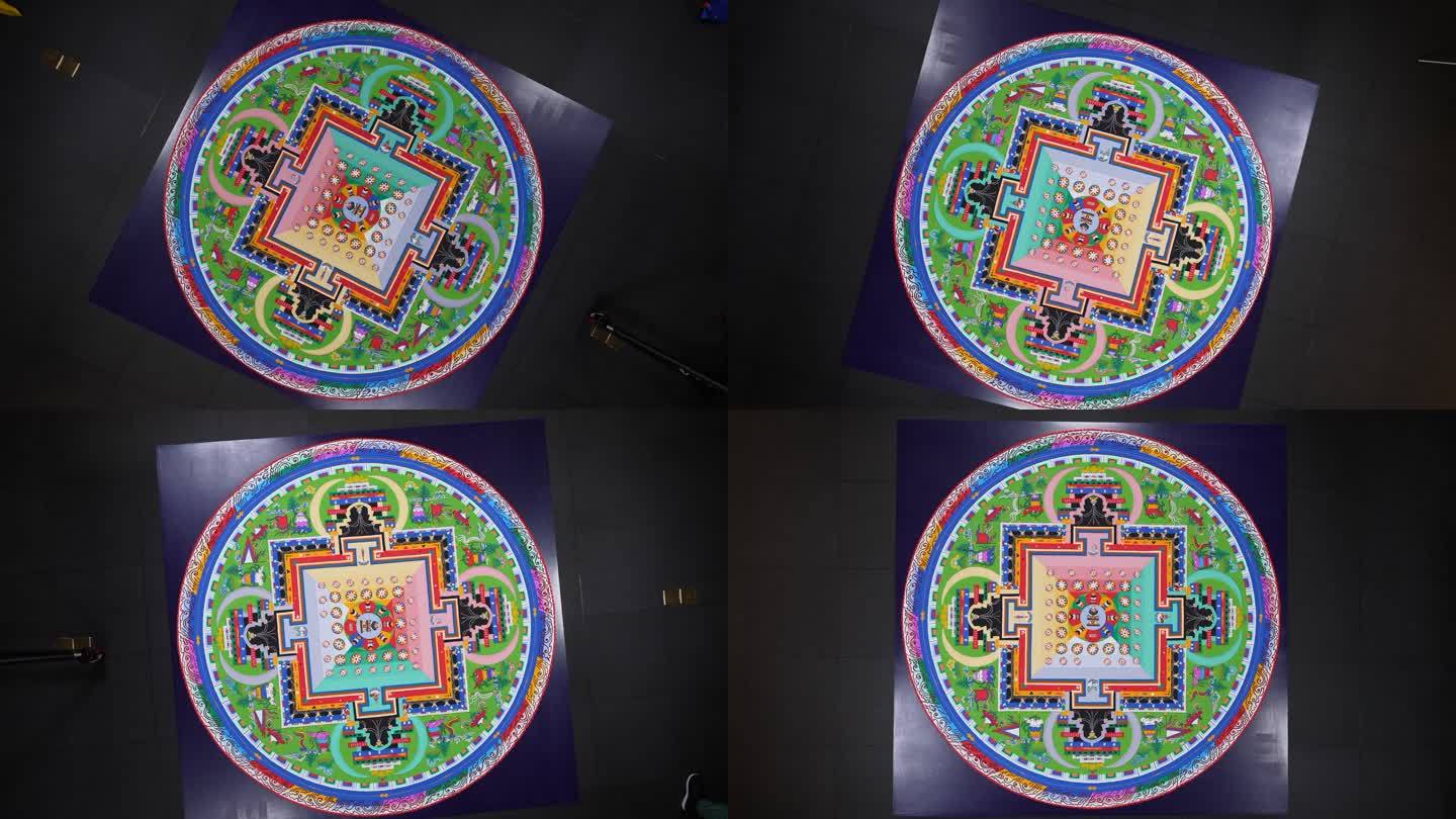 坛城 西藏 绘画 喇嘛 藏传