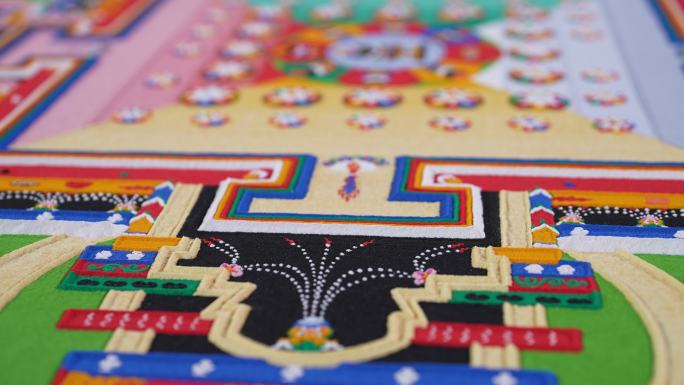 坛城 西藏 藏传 绘画 艺术