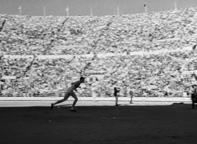 1952年奥运会 男子短跑长跑 男女铅球