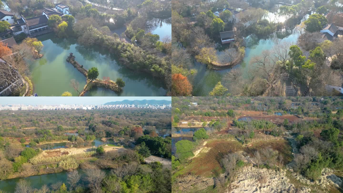 杭州市西湖区西溪湿地美景风景视频素材49