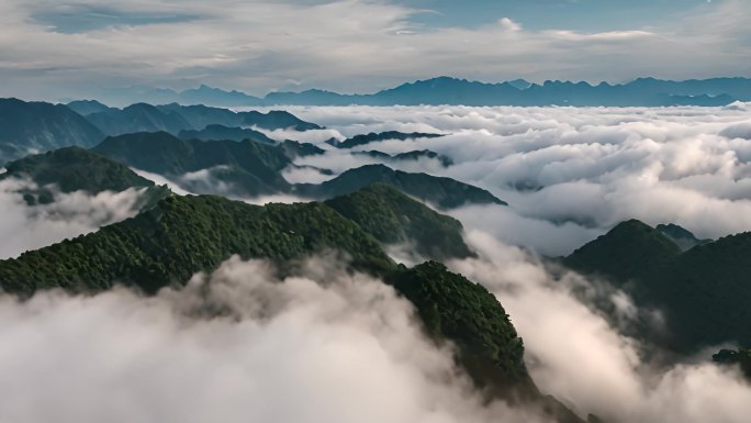 云层云海大自然