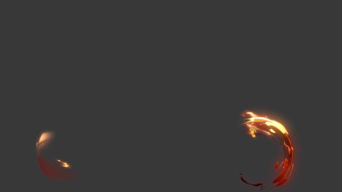 【AE工程】火焰攻击技能游戏特效二次元