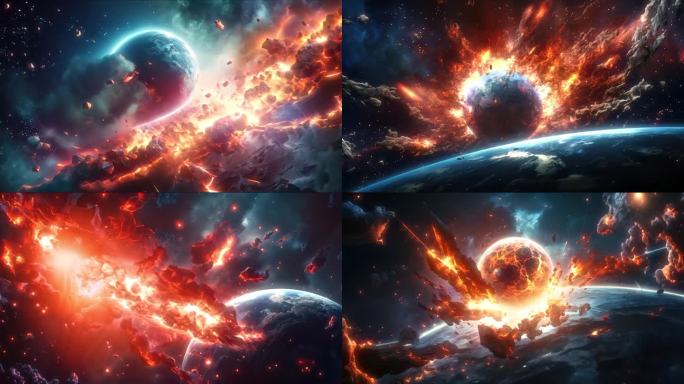 科幻宇宙大爆炸合集 震撼宇宙科幻片