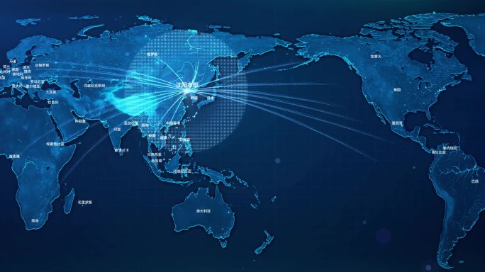 AE科技地图辐射全球 平面转立体地球3K