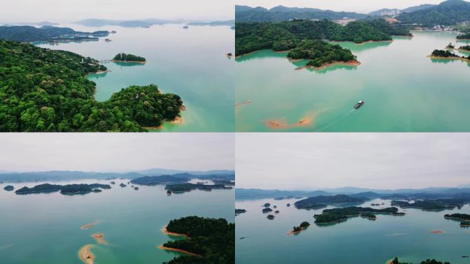 万绿湖风景区航拍