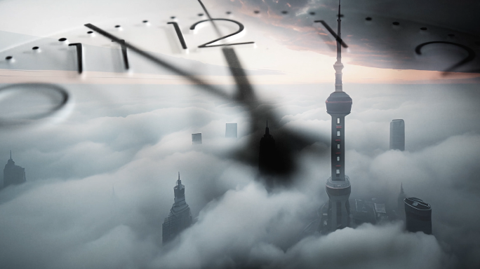 高端地产片头时间概念艺术光影哲学抽象