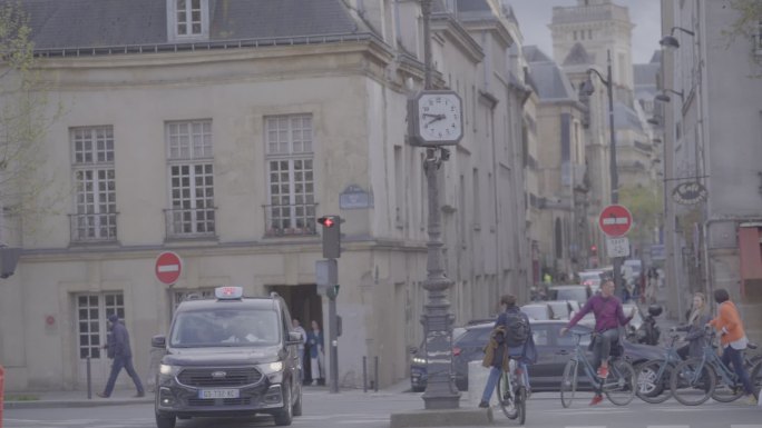 Log原视频 | 法国巴黎凯旋门街景