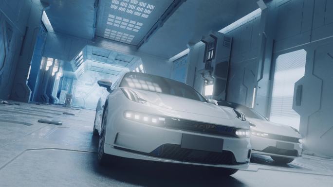 未来汽车开场动画视频4K