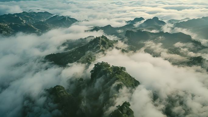 泰山航拍泰安泰山泰山云海泰山日出泰山风景