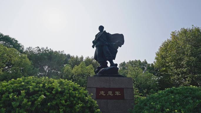 【合集】杭州 志愿军雕像