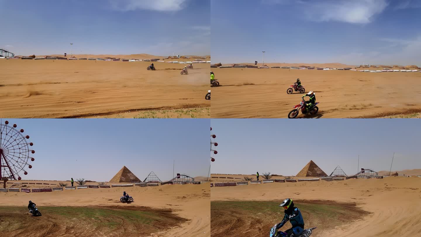 摩托车沙漠赛