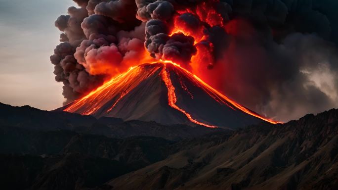 01火山喷发