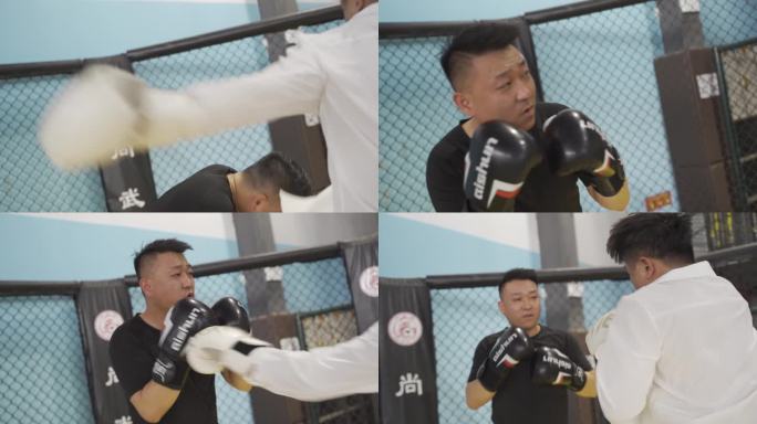 拳击比赛 训练  打拳