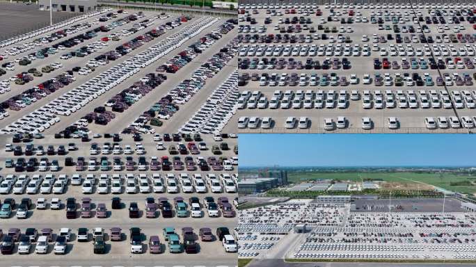 大型停车场 停车场 智能停车场