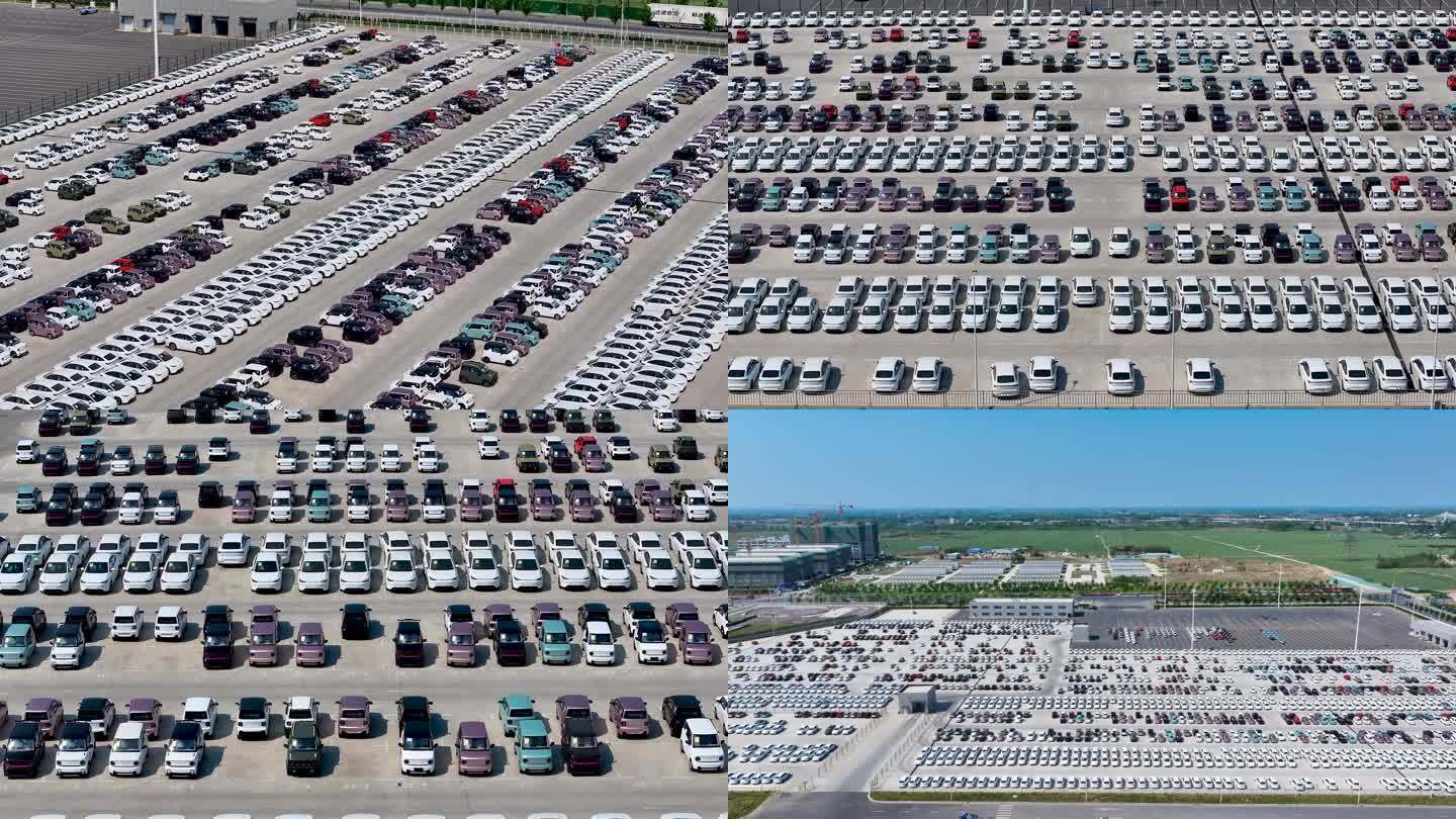 大型停车场 停车场 智能停车场