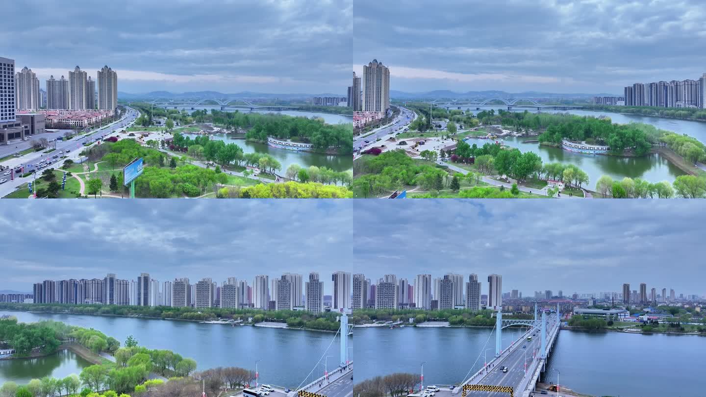 辽宁辽阳城市道路交通景观