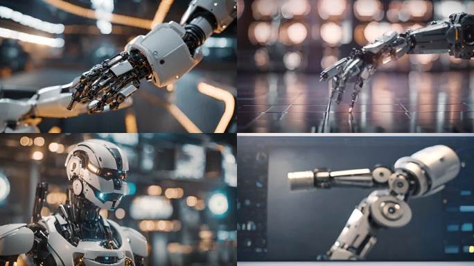 机器人 机器人手臂 未来人工智能AI视频