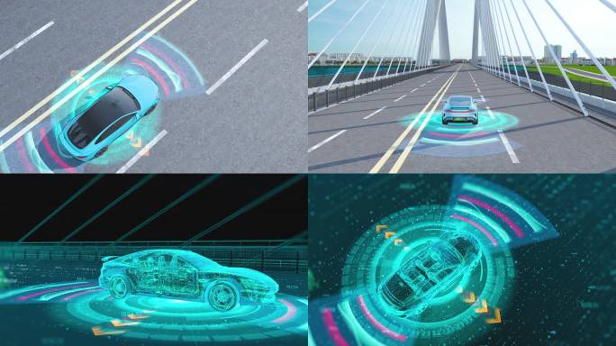 无人驾驶自动驾驶激光雷达避障智能驾驶