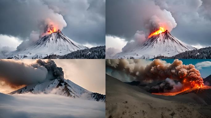 02火山喷发