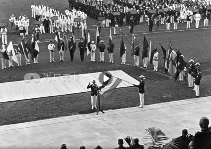 1928年奥运会开幕式  阿姆斯特丹