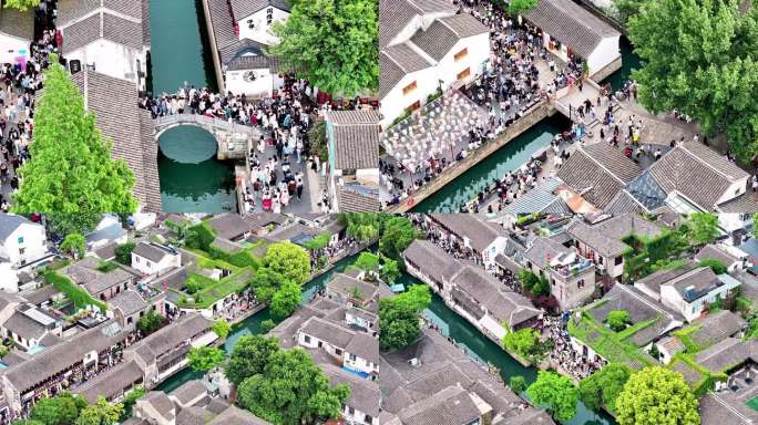 苏州平江路人流、旅游旺季大客流