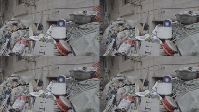 城中村垃圾回收点