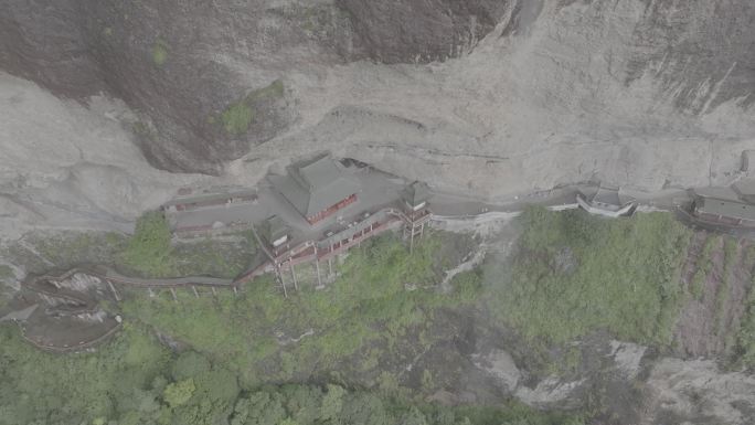 福建漳州灵通山灵通岩悬空寺