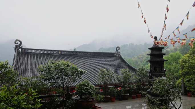 法喜寺雨天素材