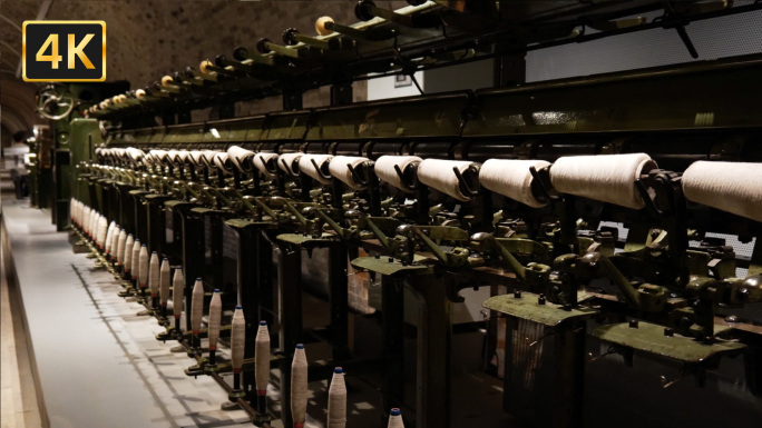 国营纺织厂老机器