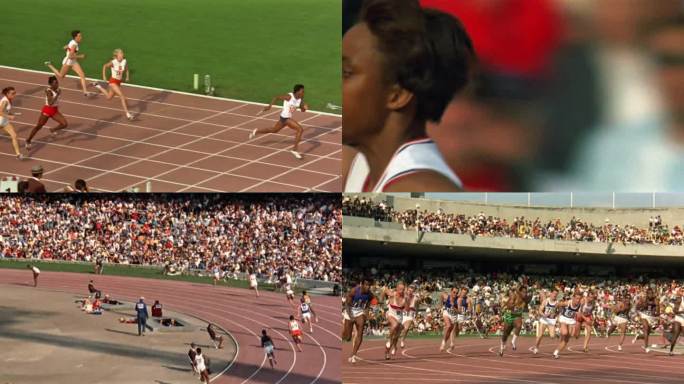 1968年奥运会 女子接力赛 男子接力赛