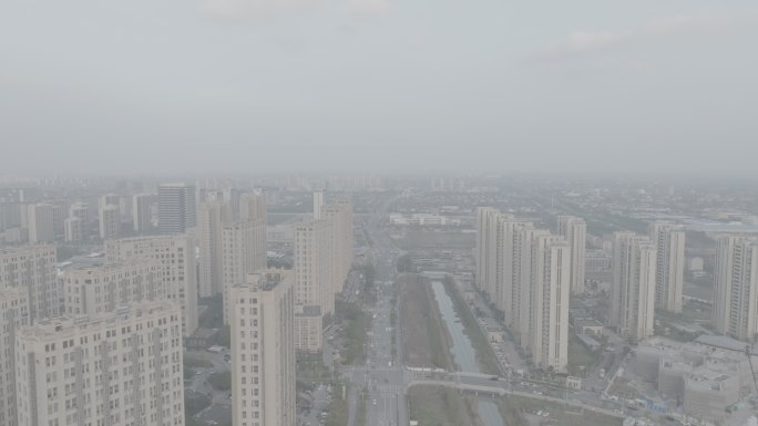 上海奉贤新城建筑航拍