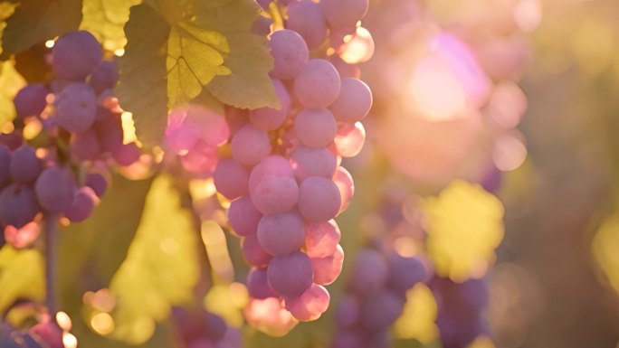 成熟的葡萄