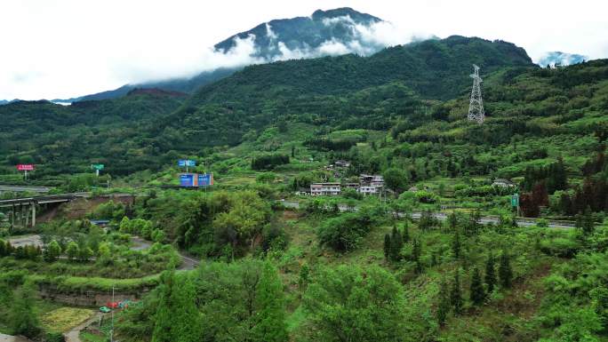 青龙镇马耳山乡村农家风光