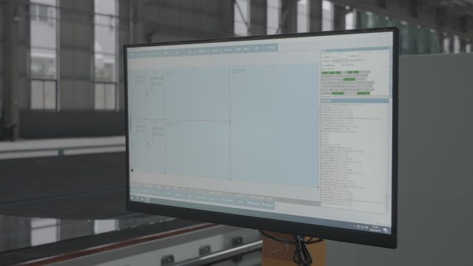 工厂车间 玻璃厂 玻璃生产 机器人