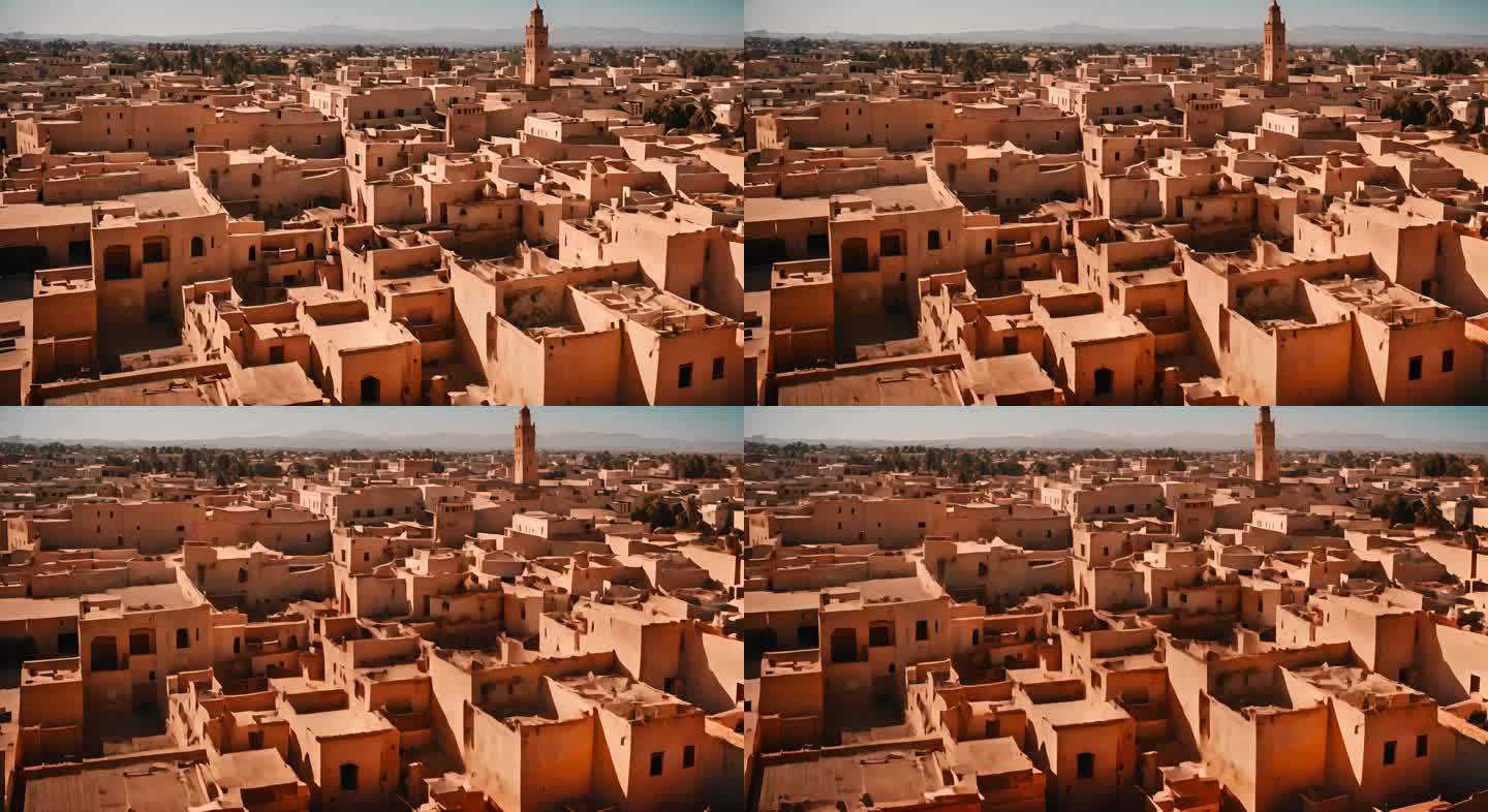 摩洛哥马拉喀什住宅建筑
