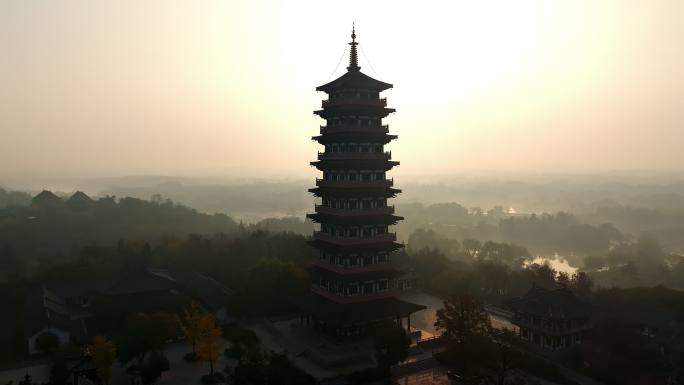 【4K】扬州大明寺栖灵塔