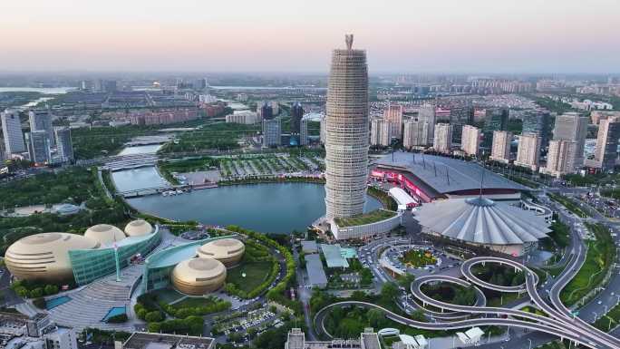 郑州CBD城市发展 2024年最新