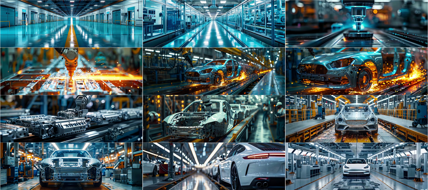 新质生产力 新能源汽车 人工智能 生产线
