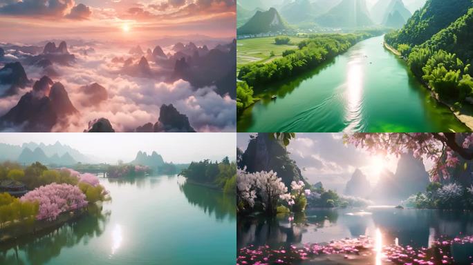 桂林山水  风景素材