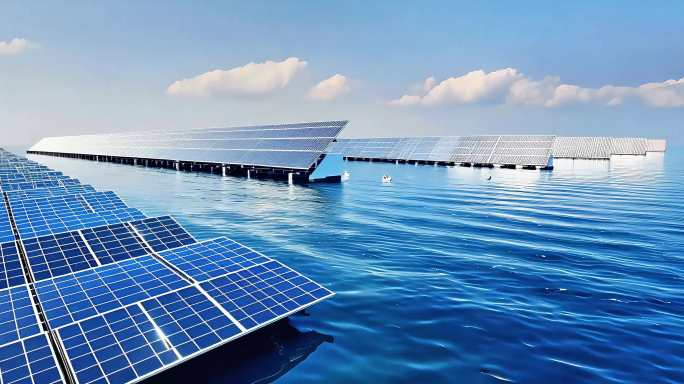 海洋 光伏 太阳能 新能源 快艇