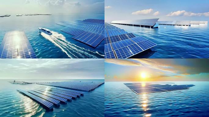 海洋 光伏 太阳能 新能源 快艇